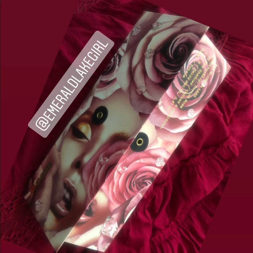 Pat mcgrath divine Rose palette Mothership 7 vii🌹